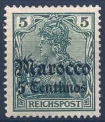 Marokko - 1905 Reichspost-Ausgabe