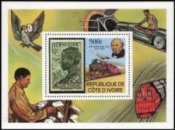 Elfenbeinküste 1979  100. Todestag von Sir Rowland Hill