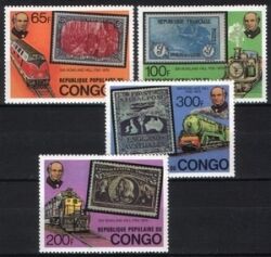 Kongo 1979  100. Todestag von Sir Rowland Hill