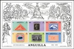 Anguilla 1979  Todestag von Sir Rowland Hill