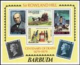 Barbuda 1979  Todestag von Sir Rowland Hill