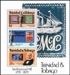 Trinidad & Tobago 1979  Todestag von Sir Rowland Hill