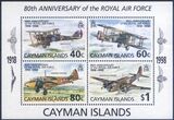 Kaiman-Inseln 1998  80 Jahre Royal Air Force