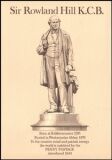 Erinnerungskarte mit Abbildung von Sir Rowland Hill