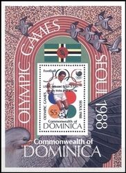 Dominica 1988  Olympische Sieger in Seoul