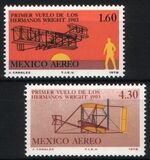 Mexiko 1978  Jahrestag des 1. Motorfluges