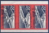 1960  125 Jahre Deutsche Eisenbahnen im 3er-Streifen