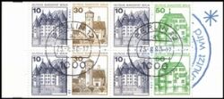 1980  Markenheftchen - Burgen & Schlösser