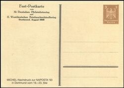 1993  Briefmarkenausstellung NAPOSTA `93