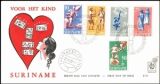 Surinam 1969  Kinderhilfe  FDC