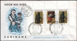 Surinam 1971  Gemälde  FDC