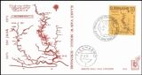 Surinam 1971  Landkarte  FDC