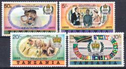 Tansania 1978  Jahrestag der Krönung von Königin Elisabeth