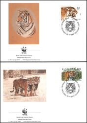 1993  Weltweiter Naturschutz WWF - Sibirischer Tiger (154)