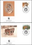 1993  Weltweiter Naturschutz WWF - Sibirischer Tiger (154)