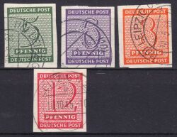 1945  Freimarken: Ziffern  ( I ) Y