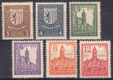 1946  Freimarken: sogen. Abschiedsserie ohne Wz.