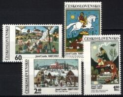 1970  Gemälde von Jozef Lada