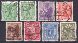 1945  Freimarken: Berliner Bär und Eiche