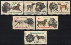 1973  50 Jahre tschechisches Jagdwesen: Jagdhunde