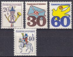 1974  Freimarken: Post - Papier x