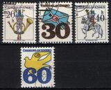 1974  Freimarken: Post - Papier y