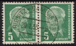 1952  Freimarken: Präsident Wilhelm Pieck