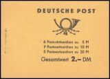 1960  Fünfjahrplan - Markenheftchen