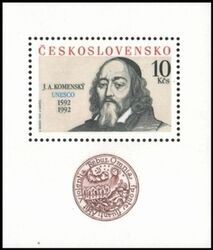 1992  Geburtstag von Jan Amos Komensky  (Comenius)