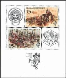 1997  Internationale Briefmarkenausstellung PRAGA `98