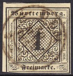 1851  Freimarke: Ziffer