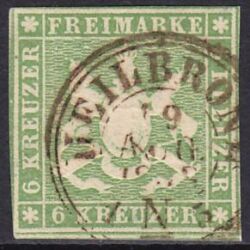 1857  Freimarke: Wappen