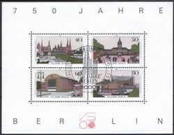 1987  750 Jahre Berlin - Block