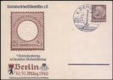 1940  Philatelistentag in Berlin 1940