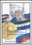Sierra Leone 1989  Medaillengewinner der Olympischen...