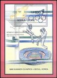 Sierra Leone 1989  Medaillengewinner der Olympischen...