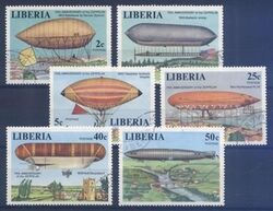 Liberia 1977  75 Jahre Zeppelin-Luftschiffe