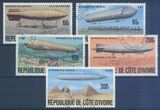 Elfenbeinküste 1977  Luftschiffe