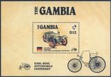 Gambia 1986  100 Jahre Automobil - Steiger 10/50 von 1924