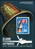 1978  30 Jahre Luftbrücke Berlin - Vignettenblock