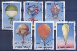 St. Tome & Prinzen 1979  Geschichte der Luftfahrt: Ballons