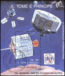 St. Tome & Prinzen 1989  Weltfernmeldetag