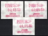 Südafrika 1993  Automatenmarken: Briefmarkenausst....