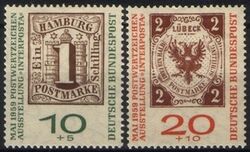 1959  Internationale Postwertzeichenausstellung INTERPOSTA