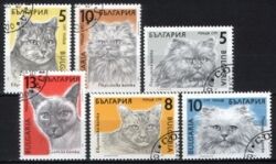 1989  Freimarken: Katzen