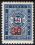 1895  Ziffernzeichnung mit rotem Wertaufdruck