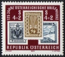 1975  125 Jahre Österreichische Briefmarken