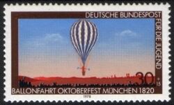 1978  Ballonfahrt Oktoberfest in München