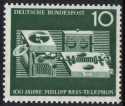 1961  100 Jahre Telefon von Philipp Reis