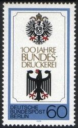 1979  100 Jahre Bundesdruckerei in Berlin
